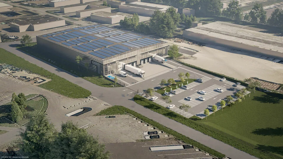 ENTREPOT - BUREAUX A VENDRE DE 5 700 M² DIVISIBLES A PARTIR DE 2 850 M²