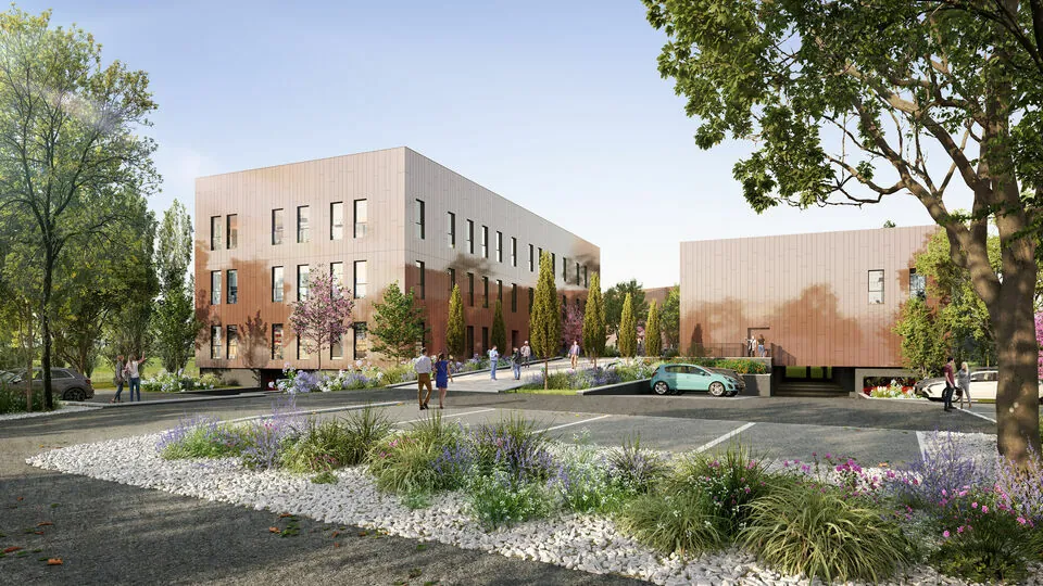 BUREAUX A LOUER DE 300 M&sup2; DIVISIBLES A PARTIR DE 155 M&sup2;