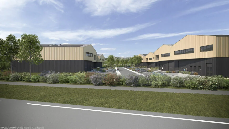 LOCAL D'ACTIVITÉ A VENDRE OU A LOUER DE 1 954 M² DIVISIBLES A PARTIR DE 445 M²