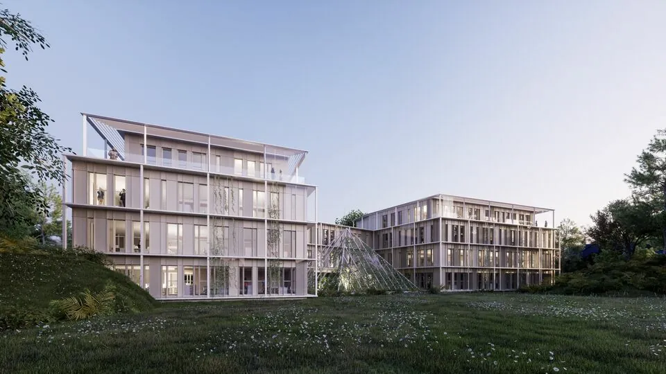 BUREAUX A VENDRE DE 3 413 M&sup2; DIVISIBLES A PARTIR DE 214 M&sup2;